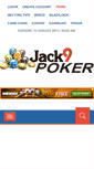 Mobile Screenshot of jack9poker.com
